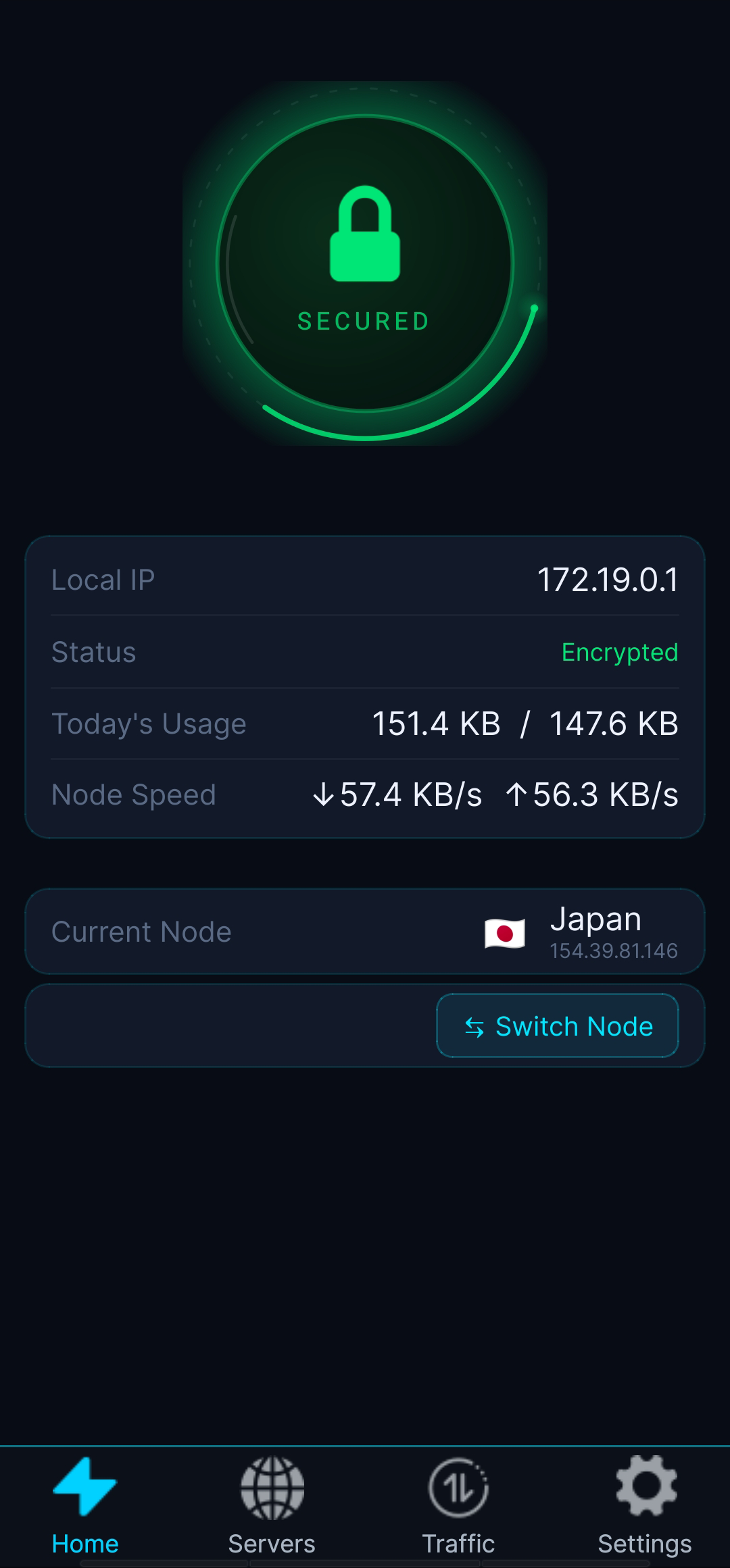 Connected state